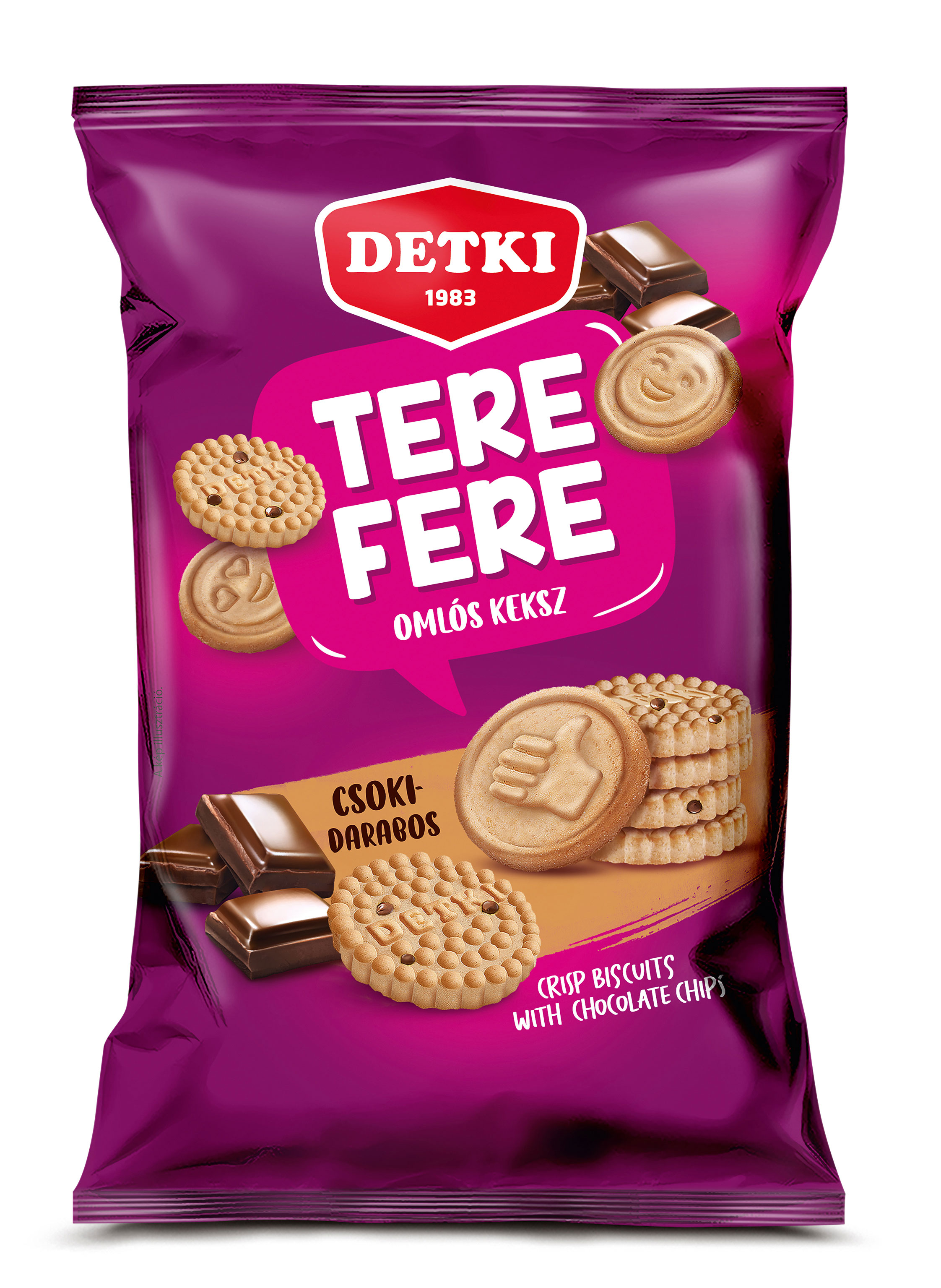 Tere-Fere édes omlós keksz csokoládé darabokkal 150 g
